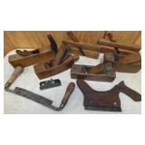 VARIOUS EARLY WOOD PLANES 