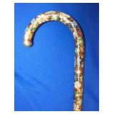 ORNATE ORIENTAL LADIES WALKING CAN 