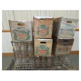 CANADA DRY CRATES AND BOTTLES