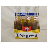 PEPSI 6PK CARRIER W/ BOTTLES