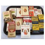 VARIOUS TOBACCO ADV. PACKS