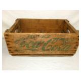 BUVEZ WOODEN COKE CRATE