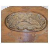 VIEW 2 CLOSEUP ORNATE CARVINGS