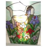 VIEW 2 CLOSEUP STAINED GLASS WINDOW