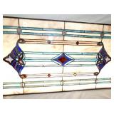 VIEW 2 CLOSEUP STAINED GLASS WINDOW