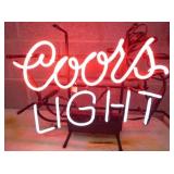 COORS LIGHT NEON
