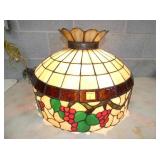 16X24 STAINED GLASS HANGING LIGHT