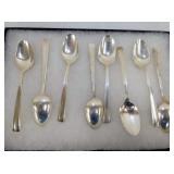 216 GRAMS STERLING SILVER SPOONS