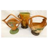 7IN, 10IN ROSEVILLE POTTERY