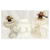 VICTORIAN OIL LAMPS