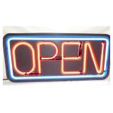36X17 OPEN NEON SIGN