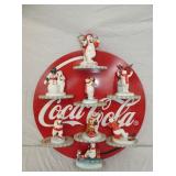20IN COKE DISPLAY W/ POLAR BEARS