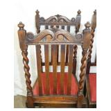 VIEW 2 CLOSEUP OAK CHAIRS