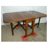 VIEW 3 36X60 OAK DROPLEAF TABLE