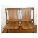 VIEW 2 CLOSEUP OAK CHAIRS