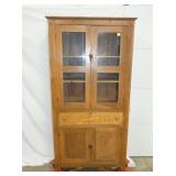 34X70 OAK FLATWALL CUPBOARD