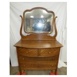 OAK 2 OVER 2 DRESSER