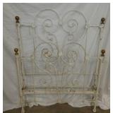WROUGHT IRON SINGLE BED