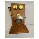 OAK WALL TELEPHONE