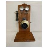 OAK WALL PHONE