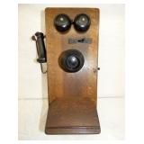 OAK WALL TELEPHONE