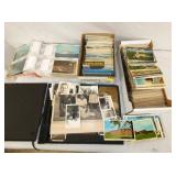 VARIOUS EARLY POSTCARDS, EARLY PHOTOS