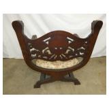 VIEW 7 BACK VIEW VICTORIAN CHAIR