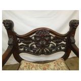 VIEW 8 CLOSEUP CARVED CHAIR