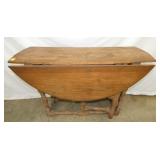 UNUSUAL PRIM. DROPLEAF TABLE