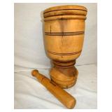 VIEW 2 CLOSEUP WOODEN