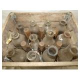 VIEW 2 VARIOUS MILK BOTTLES