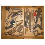 VARIOUS EARLY HAND TOOLS