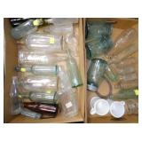 EARLY JARS AND BOTTLES