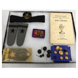 VARIOUS NAVY TRAINING GUIDE, BUTTONS