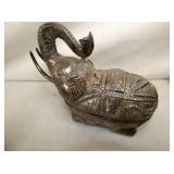 VIEW 2 CLOSEUP SILVER ELEPHANT