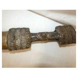 VIEW 2 CLOSEUP ORNATE KNIFE