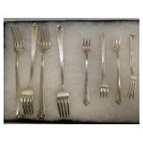 237 GRAMS SILVER FORKS