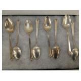 241 GRAMS SILVER SPOONS