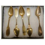 70 GRAMS COIN SILVER SPOONS