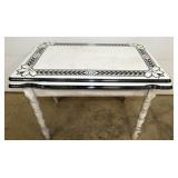 ENAMEL TOP KITCHEN TABLE