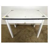 ENAMEL TOP KITCHEN TABLE