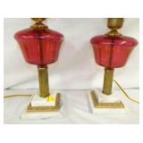 VIEW 3 CLOSEUP BASE PARLOR LAMPS