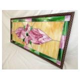 VIEW 2 CLOSEUP STAINED GLASS WINDOW