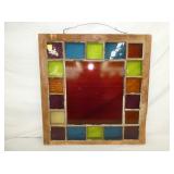 VIEW 2 CLOSEUP STAINED GLASS WINDOW