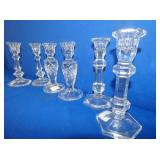 CRYSTAL CANDLE STICKS