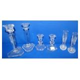 CRYSTAL CANDLE STICKS
