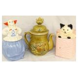 MCCOY AND OTHERS COOKIE JARS