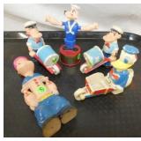 VARIOUS POPEYE TOYS