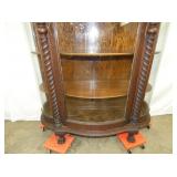 VIEW 2 OAK CHINA W/ CLAW FEET