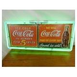 VIEW 2 CLOSEUP COKE NEON